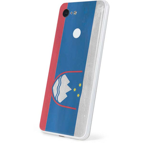 Slovenia Flag Distressed Google Pixel 3 Skin